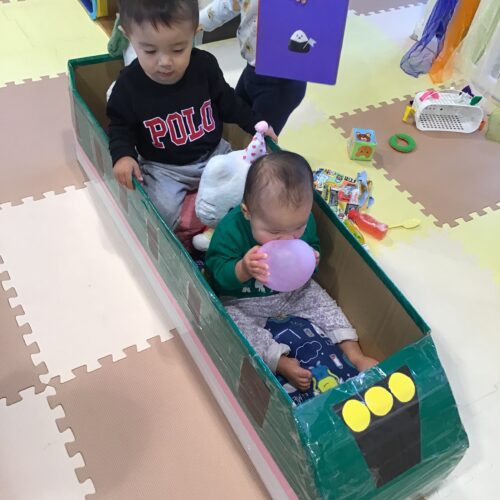 新幹線が通りま～す