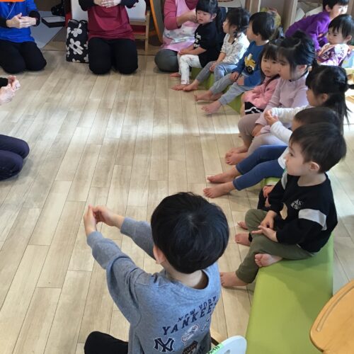 手話遊び～(*^。^*)