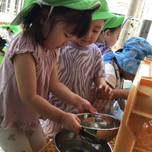 園庭キッチン