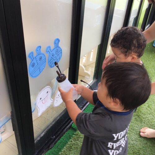のびのび１歳児さんのわくわく時間♪